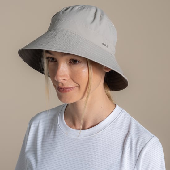 Craghoppers III Nosilife Bucket Hat (Skoggrön/Beige) - Image 6