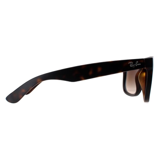 Ray-Ban Sunglasses Justin 4165 Rubber Light Havana Brown Gradient 710/13 - Image 4