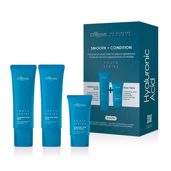 skinChemists Hyaluronzuur Anti-Aging Gladmakende & Verzorgende Kit + Gratis Hyaluronzuurmasker 50ml - Image 1