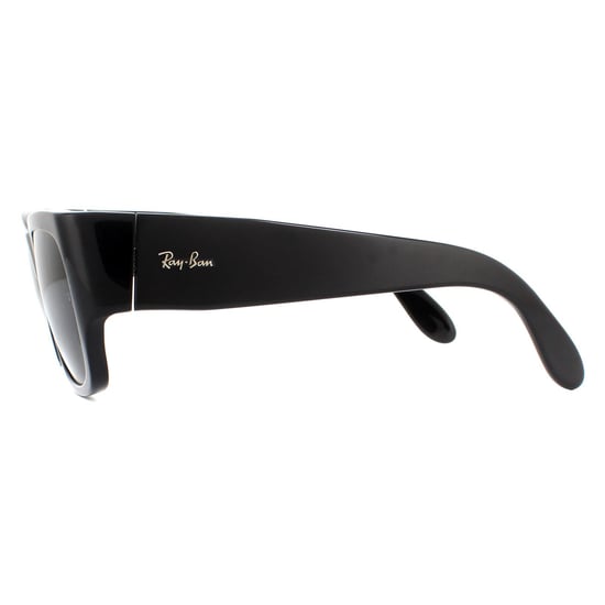 Ray-Ban Solglasögon Nomad RB2187 901/31 Glänsande Svart Grön G-15 - Image 3