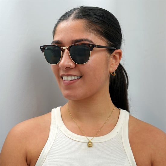 Ray-Ban Round Unisex Havana Green Sunglasses - Image 6