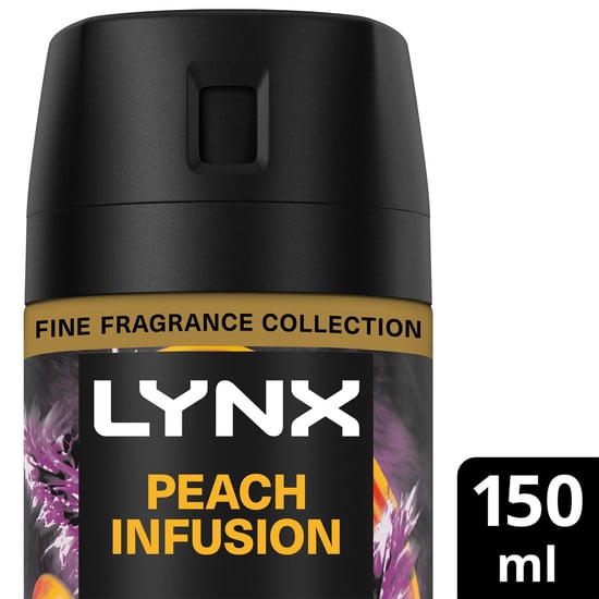 Lynx Body Spray Fine Fragrance Collection Peach Infusion for Men 150ml, 36 Pack - Image 5
