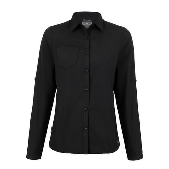 Craghoppers Dames/dames Expert Kiwi Shirt met lange mouwen (Zwart) - Image 2