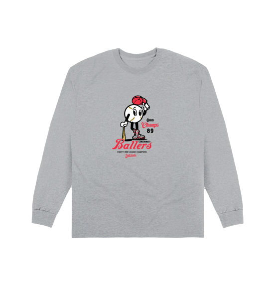 Ballers Heather Grey Sweatshirt - Image 1