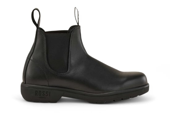 Rossi 301 Endura Black Leather Chelsea Boots - Image 1