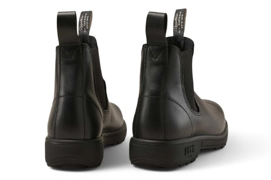 Rossi 301 Endura Black Leather Chelsea Boots - Image 5