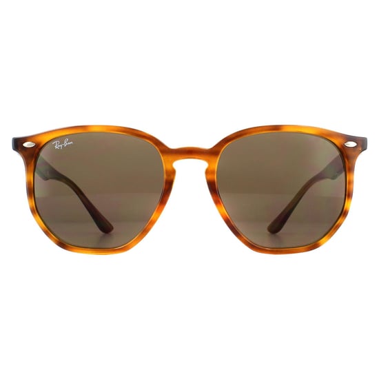 Ray-Ban Zonnebril RB4306 820/73 Gestreepte Rode Havana Donker Bruin - Image 1