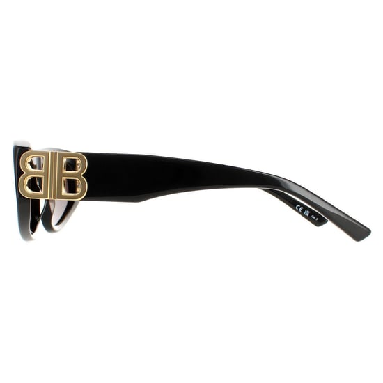 Balenciaga Oval Womens Black Grey BB0095S - Image 2