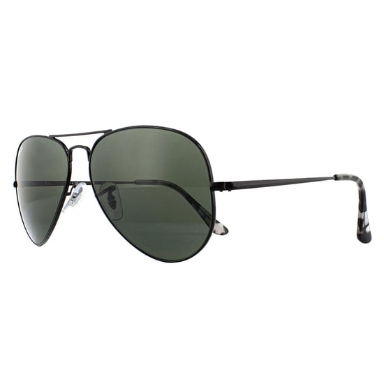 Ray-Ban Zonnebril Aviator Metal II RB3689 914831 Zwart Groen - Image 2