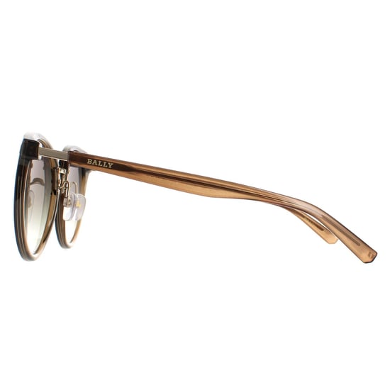Bally Cat Eye Womens Gold Green Gradient BY0043-K - Image 3