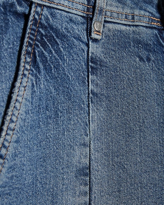 River Island Womens Cropped Jeans Petite Blue Denim - Image 4