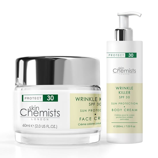 skinChemists Anti-aging bodycrème met SPF 30 (200 ml) + dagcrème met SPF 30 (60 ml) - Image 1
