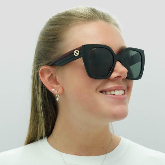 Gucci Square Womens Havana Black Grey GG1300S - Image 5