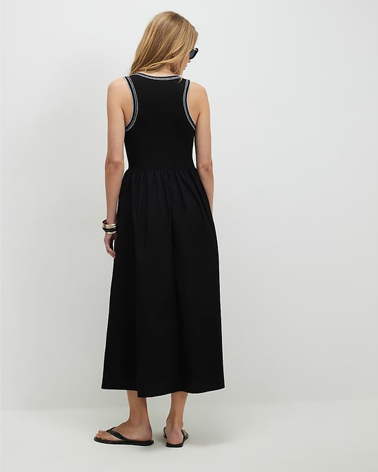 River Island Womens Maxi Dress Black Sleeveless Round Neck - Image 3