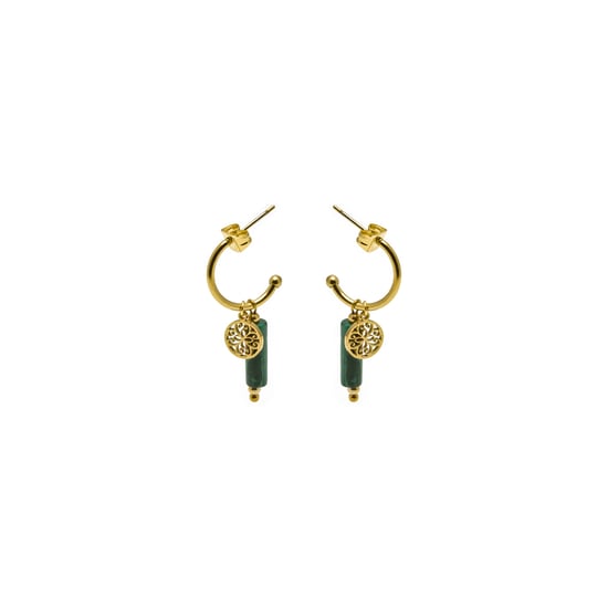 Luxenter Nadu oorbellen 18k goud afwerking - Image 3