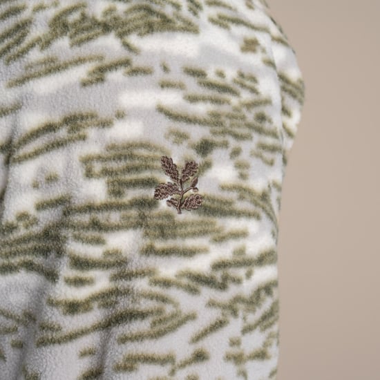 Craghoppers Heren National Trust Irt Print Fleece Top (Cardamom) - Image 6
