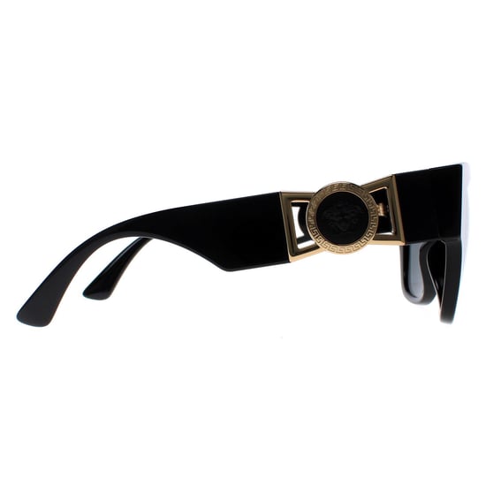 Versace Cat Eye Womens Black Dark Grey VE4415U - Image 4