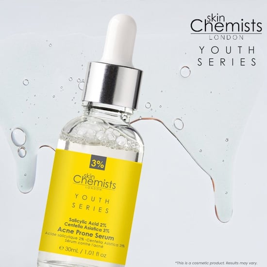 skinChemists Anti-Ageing Acne Prone Serum Salicylic Acid 2%, Centella Asiatica 3% 30ml for Acne, Blemishes, Large Pores - Image 5