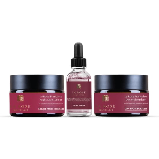Dr. Botanicals La Rose Francaise Anti-Ageing Day Moisturiser, Night Moisturiser and Facial Serum for Fine Lines, Wrinkles, Dryness - Image 1