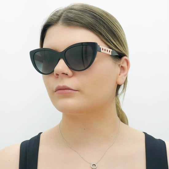 Tiffany Cat Eye Womens Black Grey Gradient TF4196 - Image 5