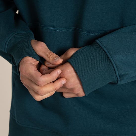 Craghoppers Mens Workwear Oulston Hoodie (Mörk Aegean Blue) - Image 4