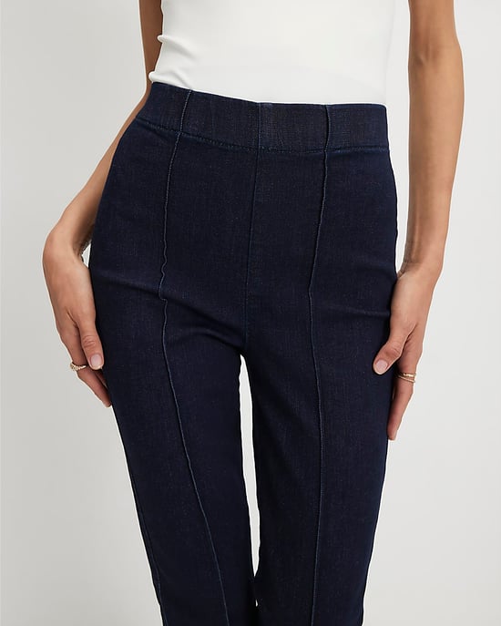River Island Womens Bootcut Jeans Blue Pull-on Sculpt - Image 5