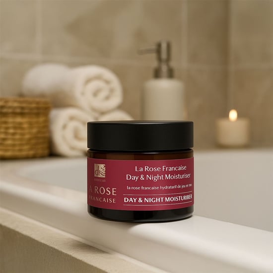 Dr Botanicals La Rose Francaise Duo Day & Night Moisturizer 50ml - Image 5