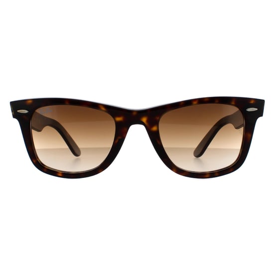 Ray-Ban Rectangle Unisex Havana Brown Gradient Sunglasses - Image 1