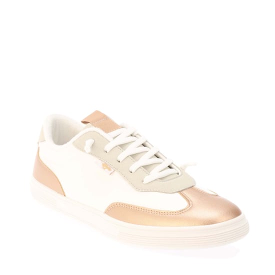 Women's Rocket Dog Zap Trainers in White gold - Image 2