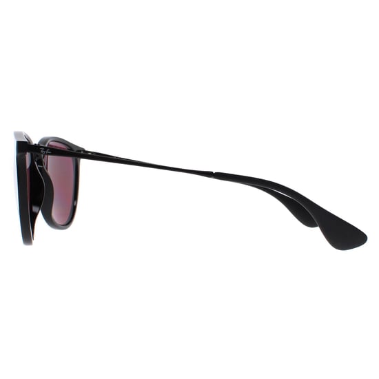 Ray-Ban Sunglasses Erika 4171 601/5Q Black Violet Mirror Polarized - Image 3