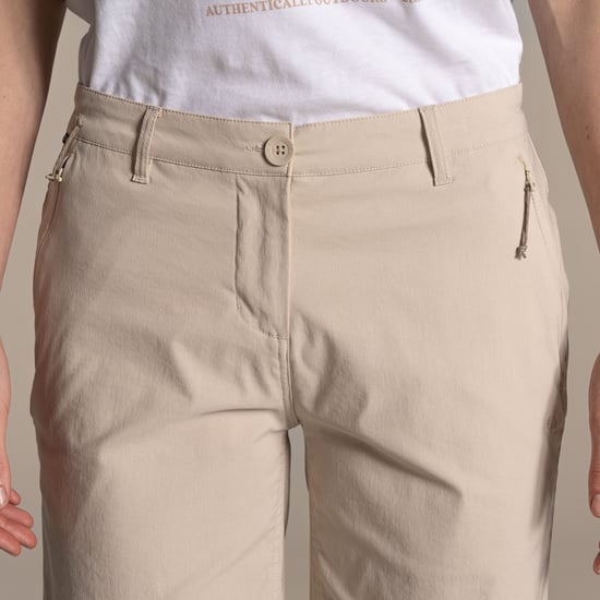 Craghoppers Dames/Dames Kiwi Pro III Vrijetijdsshort (Oester) - Image 6