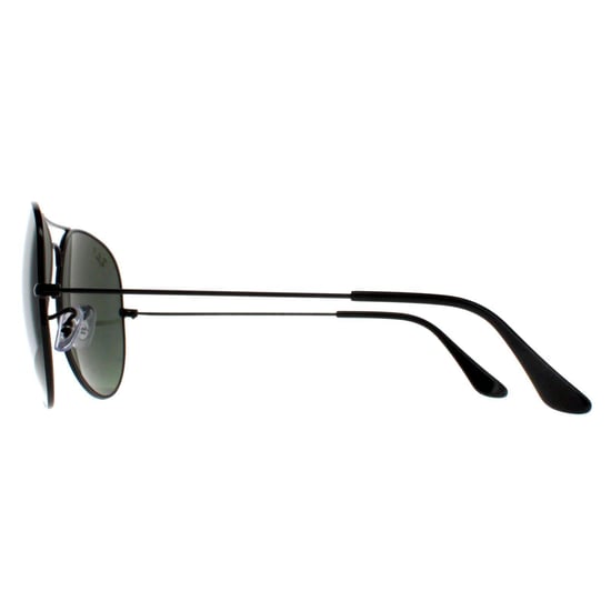 Ray-Ban Sunglasses Aviator 3025 002/58 Black Polarized - Image 3