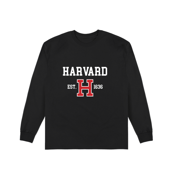 Harvard University Est 1636 Sweatshirt Black - Image 1