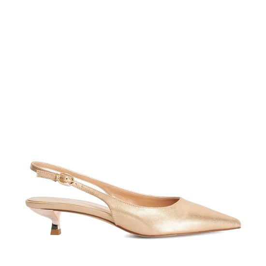 Dune Ladies Catalinas - Leather Kitten Heel Sling-Backs - Image 2