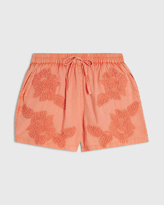 River Island Womens Shorts Pink Cornelli Design Elasticated Waist - Image 6