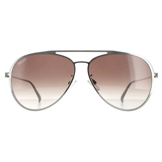 Bally Aviator Mens Gunmetal Grey Gradient BY0024-D - Image 1