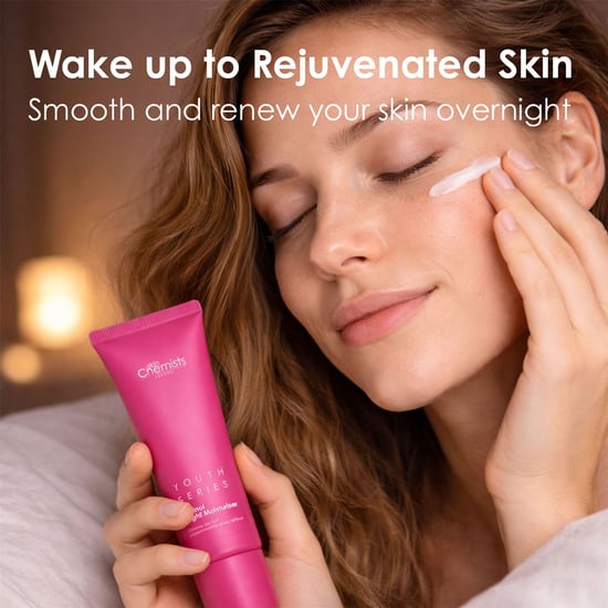 skinChemists Retinol & Bakuchiol Anti-Ageing Night Moisturiser 50ml for Fine Lines, Wrinkles, Loss of Firmness - Image 3