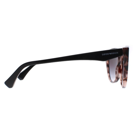 Emporio Armani Cat Eye Womens Shiny Pink Havana Grey Gradient EA4162 - Image 4