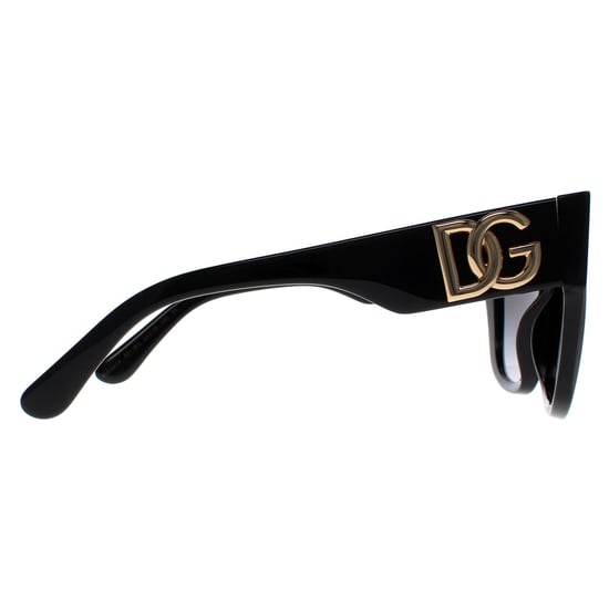 Dolce & Gabbana DG4404 501/8G zwart grijs gradiënt zonnebril - Image 4