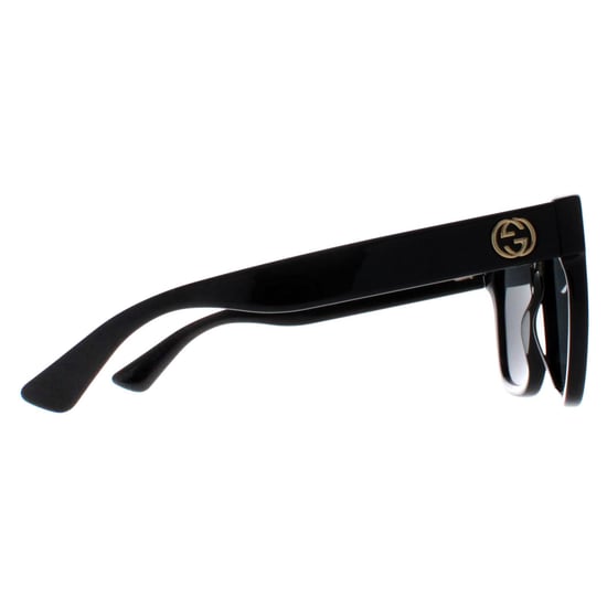 Gucci Vierkant Vrouwen Zwart Grijs GG0034SN - Image 4