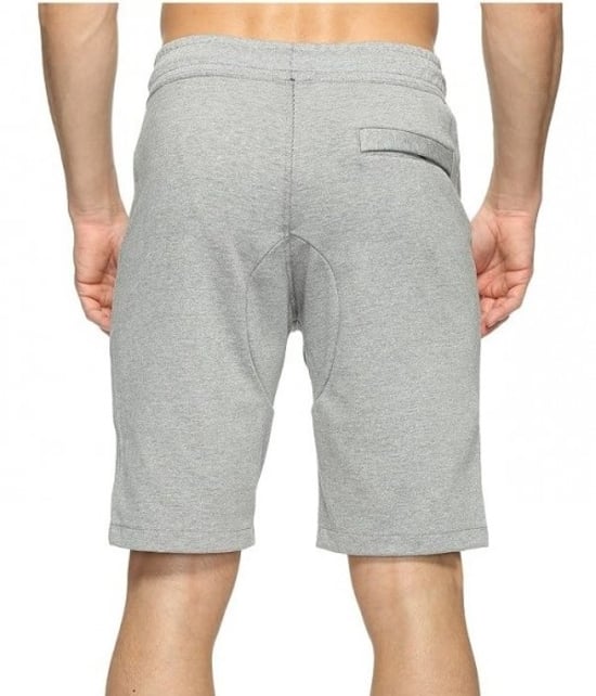 Nike Mens Grey AV15 Fleece Shorts - Image 3
