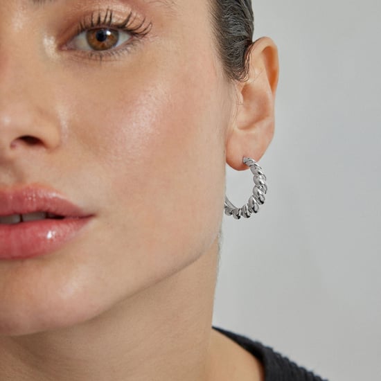 Luxenter Intia earrings rhodium plated finish - Image 2