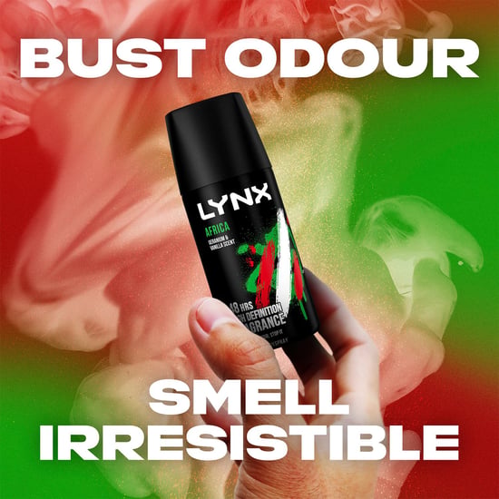 Lynx Body Spray Africa 48H High Definition Fragrance Deodorant for Men 35ml, 3pk - Image 3
