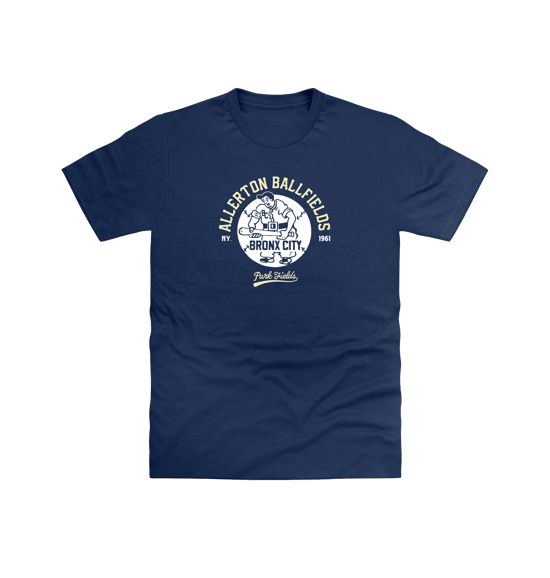 Bronx Navy T-Shirt - Image 1