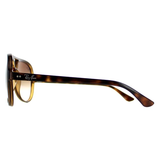 Ray-Ban Aviator Unisex Light Havana Brown Gradient Sunglasses - Image 3