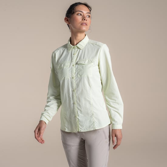 Craghoppers Womens/Ladies Adventure III Nosilife Long-Sleeved Shirt (Pear Drop) - Image 5