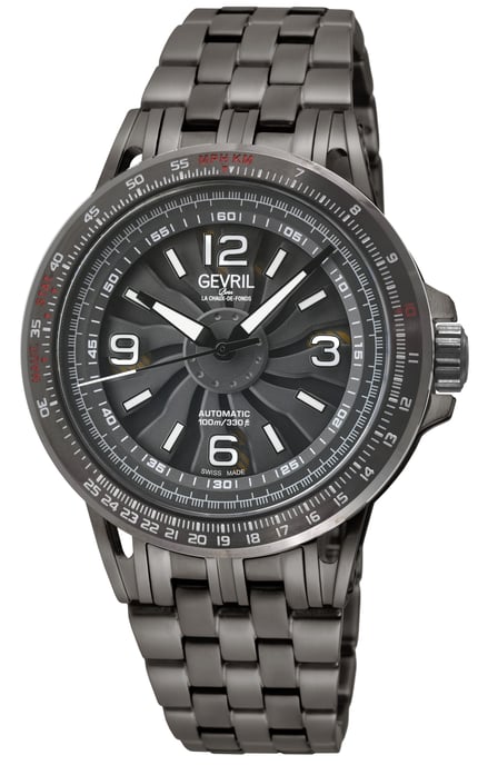 Gevril 49300B Men's Wind Master Swiss Made Automatic, Sellita SW200-1 Watch - Image 1