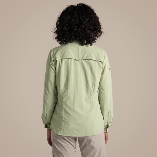 Craghoppers Dames/Dames Adventure III Nosilife Shirt Met Lange Mouwen (Boeddhistisch Groen) - Image 3