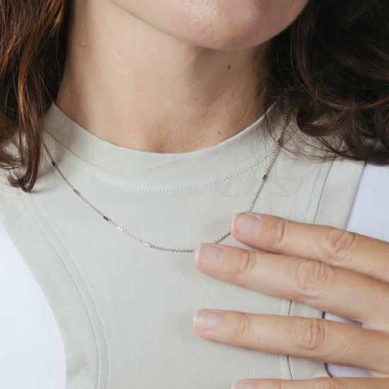 Luxenter Sterling Silver 925 rodiumpläterat halsband - Tartes - Image 4