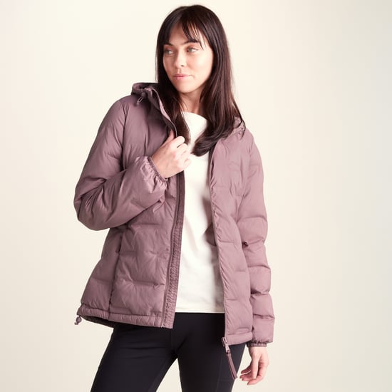 Palmer Womens Padded Jacket - Mauve - Image 3